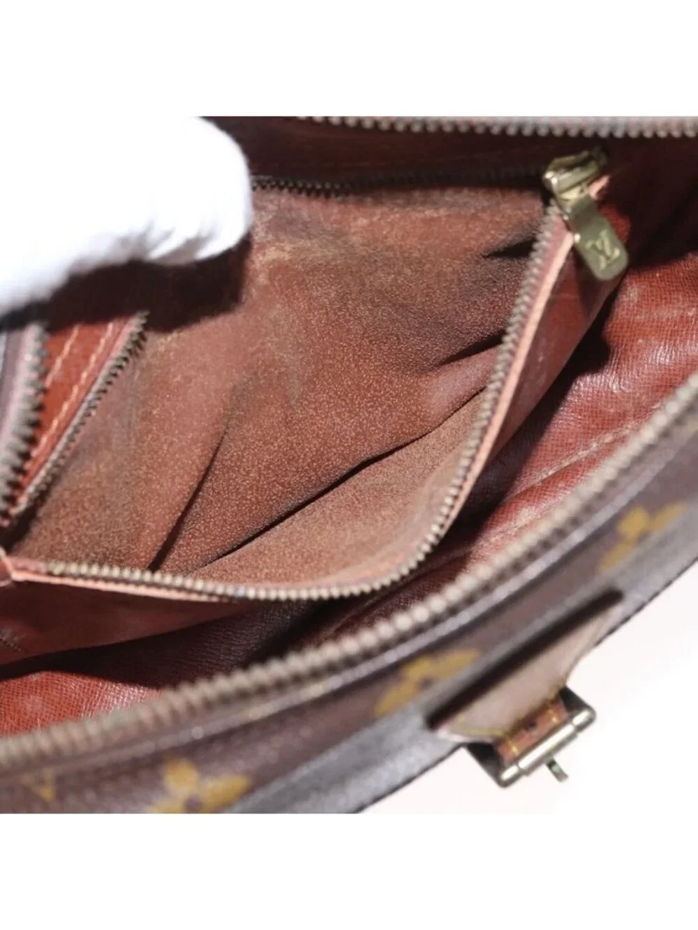Authentic LOUIS VUITTON Monogram Jeune Fille PM Shoulder Bag M51227 LV